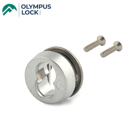 Olympus - 723S - SFIC Sliding Door Cylinder Housing - Polished Chrome