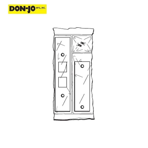 Don-Jo - FBRK 3 - Filler Plate Kits - 16 Gauge
