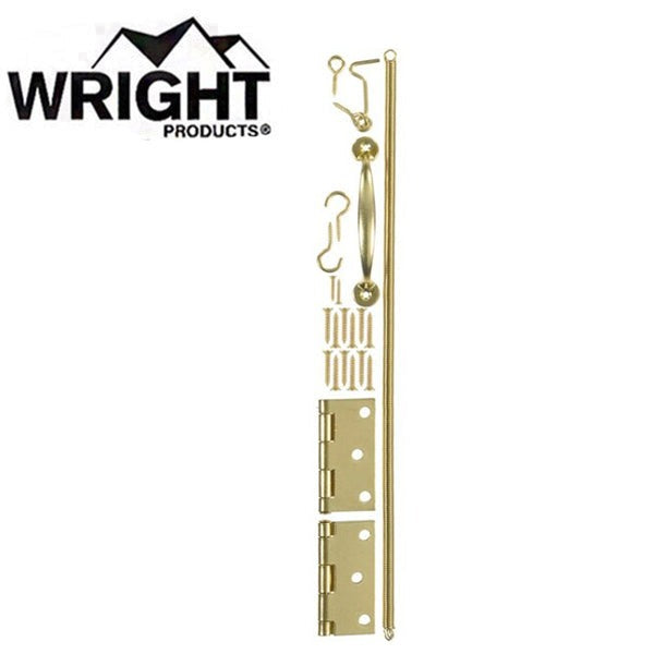 Wright - VS10 - Screen Door Hardware Set - Wood / Screen Doors - Optional Finish