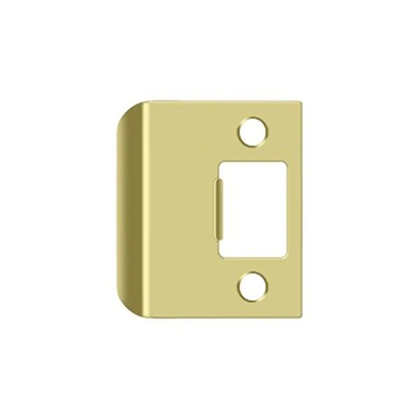 Deltana - Extended Lip Strike Plate - 2-1/4" x 2"- 2-1/4" Base Width - Optional Finish
