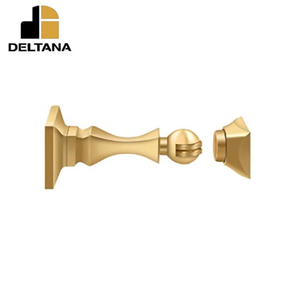 Deltana - Magnetic Door Holder 3-1/2" - Optional Finish