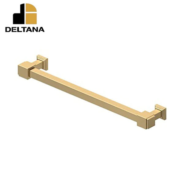 Deltana - Decorative Cabinet Pull - 7" - Manhattan - Solid Brass - Optional Finish