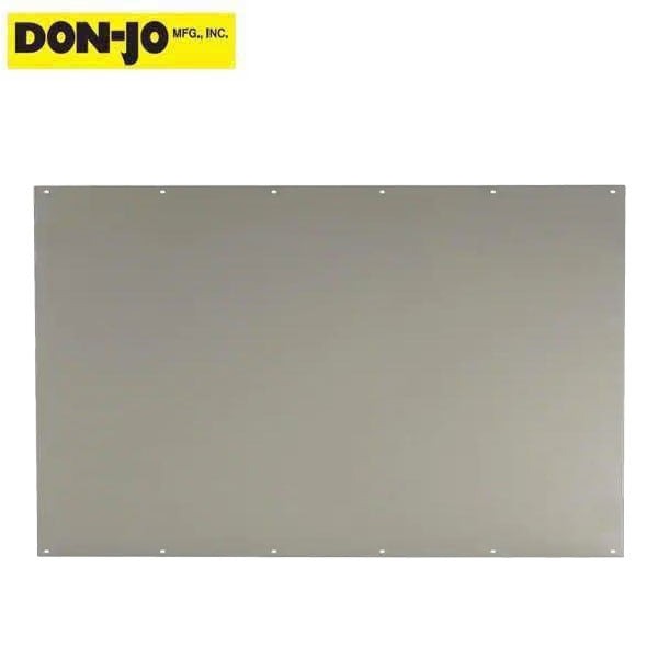 Don-Jo - Metal Kick Plate - 36" x 46" - Stainless Steel Finish