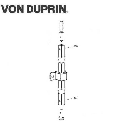 Von Duprin - 050513 - Top Rod Kit - SVR Exit - 628 - Aluminum