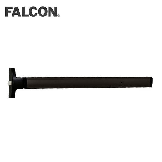 Falcon - 1790 - Rim Type Pushpad Exit Device - 36" - Exit Only - 313 - Dark Bronze Anodized Aluminum Clear