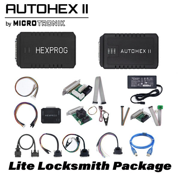 Microtronik - Autohex II BMW Lite Locksmith Package - Key Programmer and Diagnostics