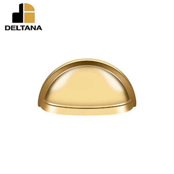 Deltana - Oval Shell Handle Pull - 3-1/2" - Optional Finish