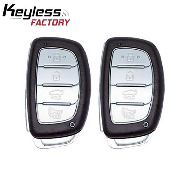 2 x 2017-2019 Hyundai Sonata / 4-Button Smart Key / PN: 95440-C1500NNA / CQOFD00120 (AFTERMARKET) (Bundle of 2)