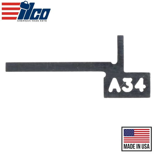 Ilco - Silca - A34 Adapter for 03J / 19J Clamp - Audi / VW / Ford / Porsche - for Futura Machines