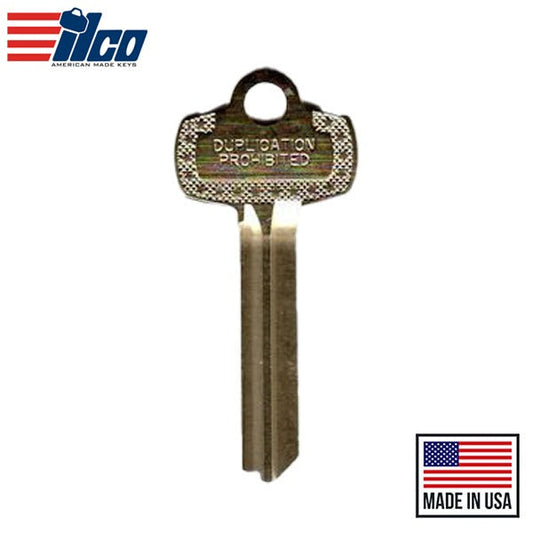Ilco - AR63826283 - 1A1R1 - R Best/Falcon SFIC Key Blank - 5, 6 or 7 Pin