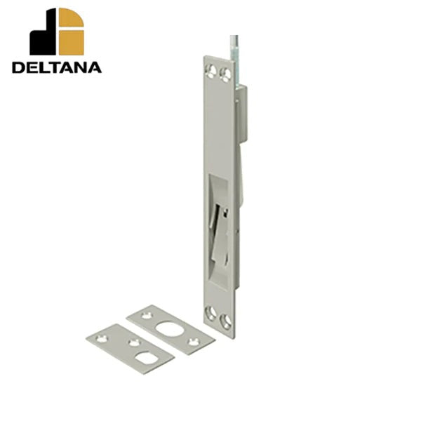 Deltana - Extension Flush Bolt - Solid Brass - 24" Rod Extension - Optional Finish