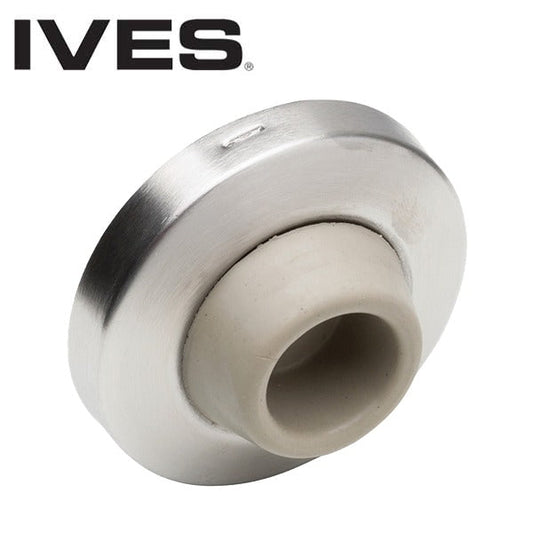 IVES - WS401-402CCV - Concave Door Stop - Wall Bumper - Satin Chrome