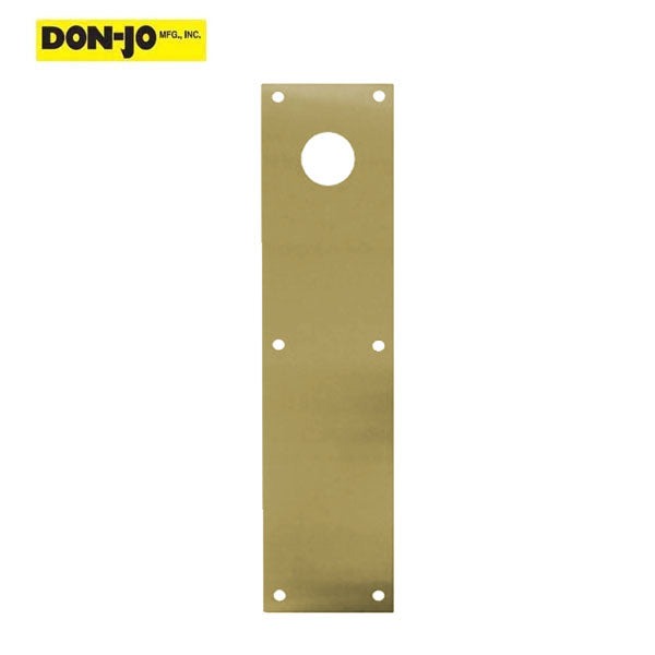 Don-Jo - CFD70 - Push Plate - 3-1/2" Width - Optional Finish