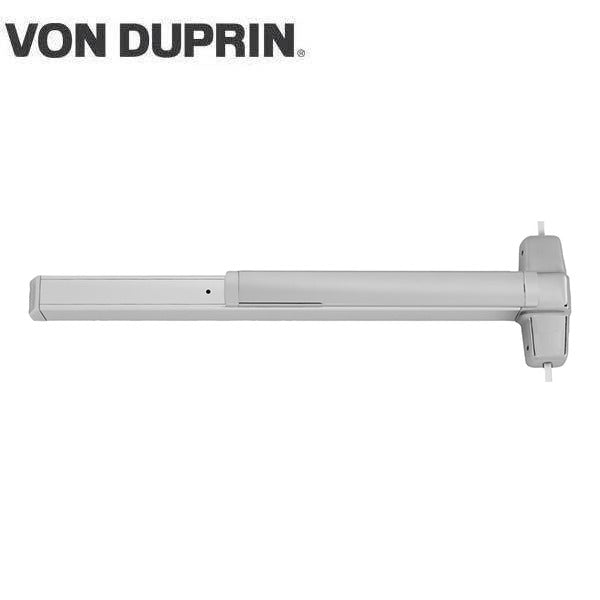 Von Duprin - 9827L - Surface Mounted Vertical Rod Exit Device - 07 Lever Night Latch - Satin Nickel - Right Hand - 3 Foot