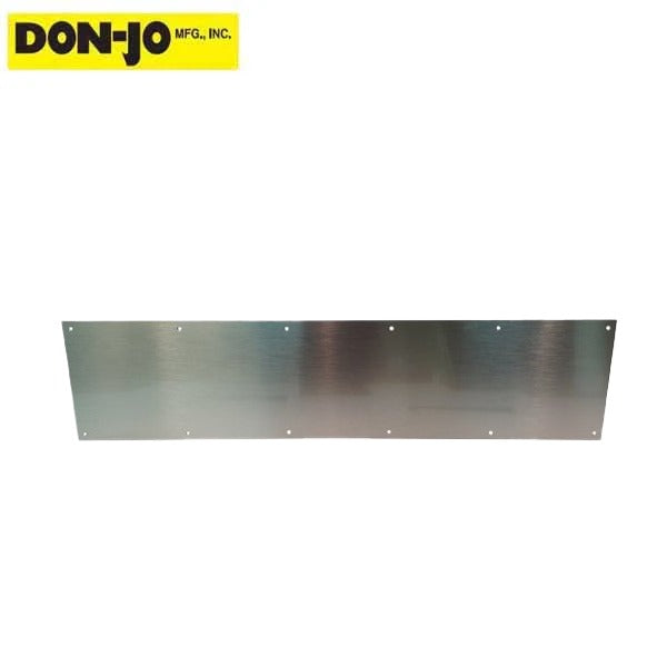 Don-Jo - 90 - Metal Kick Plate - Optional Dimensions & Finishes