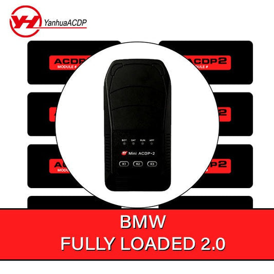 NEW - Mini ACDP2 Gen 2 - Key Programmer - BMW Full Package - Includes Modules 1, 2, 3, 4, 7, 11 + License for BMW Key Programming Cluster Correction
