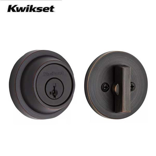Kwikset - 660 - Residential Deadbolt - Single Cylinder - Optional Rose - Optional Finish - SmartKey Technology - Grade 3