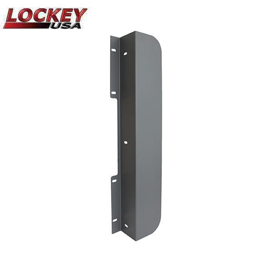 Lockey - LPS - Latch Protector - 16 Gauge Electro-Galvanized Steel - Silver