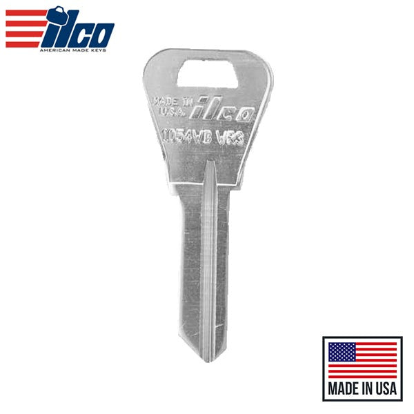 Ilco - WR3-NP WEISER Key Blank 250 Pack