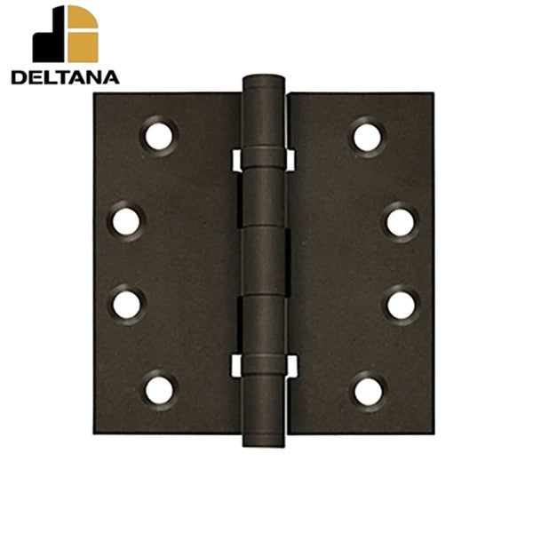 Deltana - 4" x 4" Square Hinges - Ball Bearing - Optional Finish