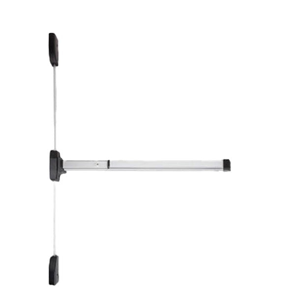 Falcon- 19-V-KIL SP28 3FT - Surface Vertical Rod Exit Device - 36" - 689 - Aluminum Painted - LHR