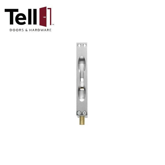 TELL - DT100042 - Lever Extension Flush Bolt - For Hollow Metal / Fire Rated Doors - Satin Chrome
