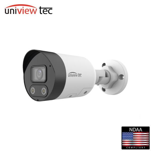 Uniview Tec / UVT / IPB4K28AIX / Bullet Camera / IP / 8MP / 2.8mm Fixed Lens / AI / True Day-Night / WDR / 20m IR