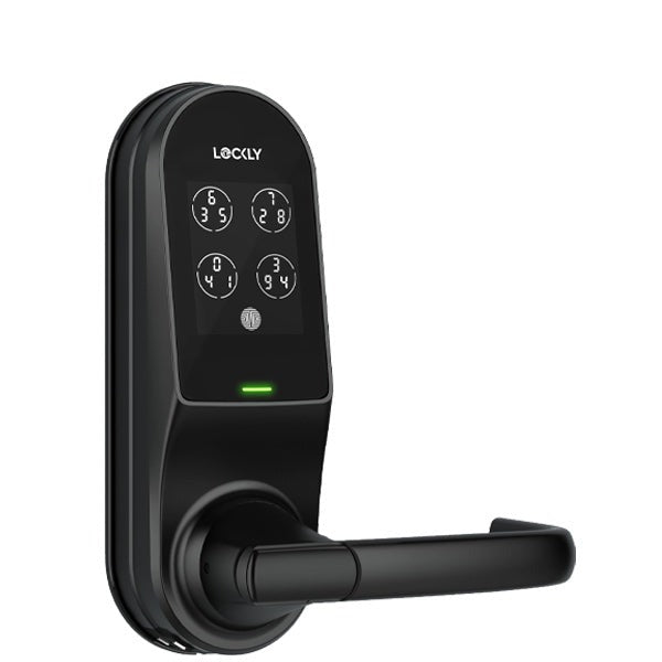 Lockly Guard- DUO 679D - Dual Locking Interconnected Smart Lock - Fingerprint Reader - Wi-Fi-Bluetooth App Controlled - Touchscreen Keypad - Key Override - Mifare RFID - Optional Finish