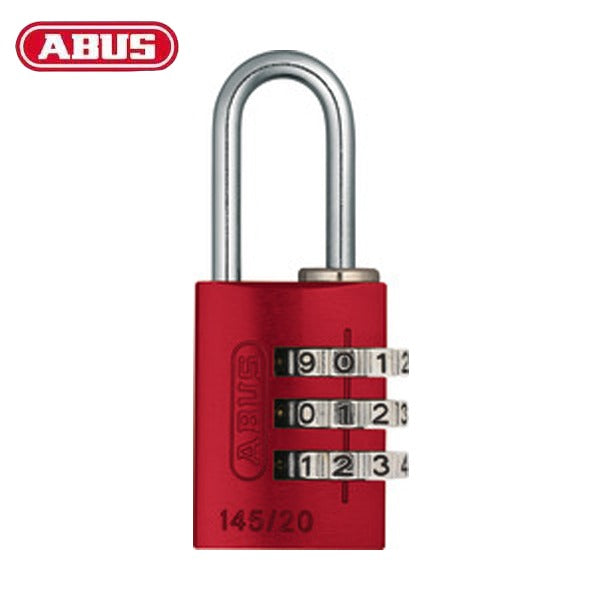Abus - 14520 - Combination Lock 145/20 Lock-Tag - Optional Finish