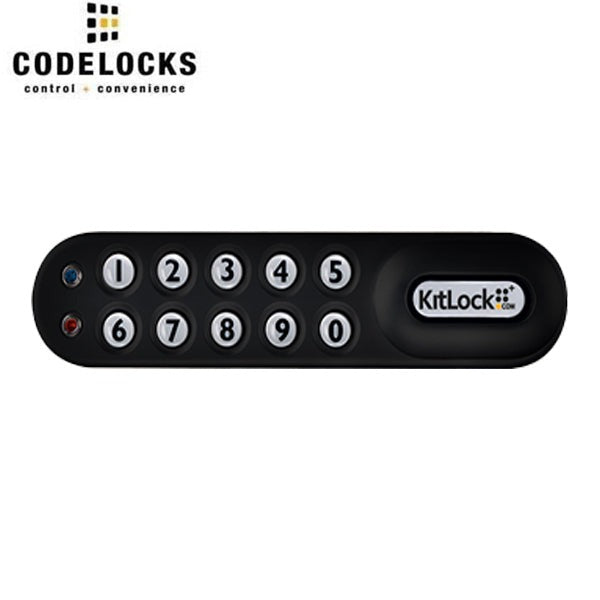 CodeLocks - KL1007 - Classic Electronic Kit Lock - Up to 1" Door Thickness - Locker Lock - No Pre-Assembly - Optional Handing - Optional Finish