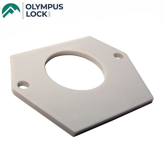 Olympus - WP725 ( 1 / 8" ) Spacer For 1-1/8” Barrel Diameter Locks - White Plastic