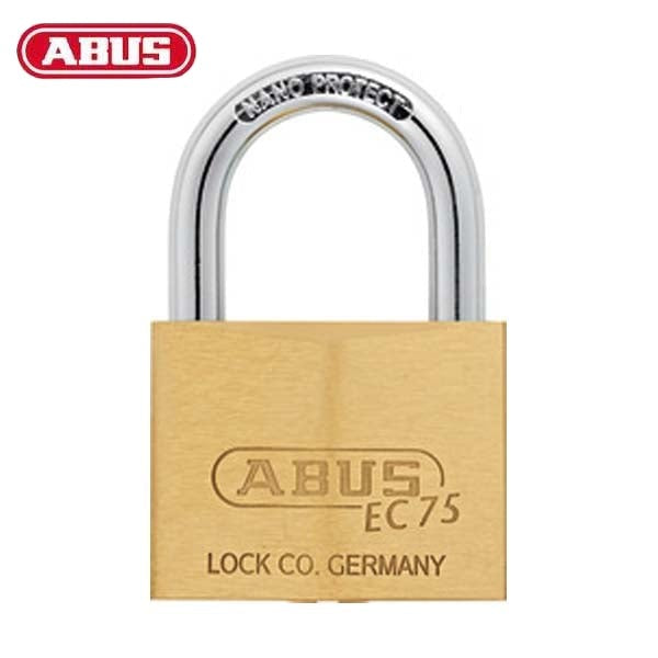 Abus - 75190 - Padlock Brass 75/60 - Optional Keying