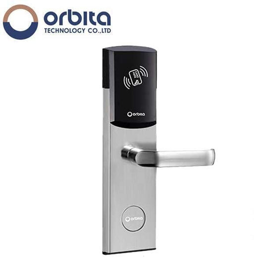 Orbita - E3092 - Mortise Hotel Lock - RFID - Optional Lever Style - 6 VDC - Optional Finish - Fire Rated - Grade 2 -Hotel Door Locks