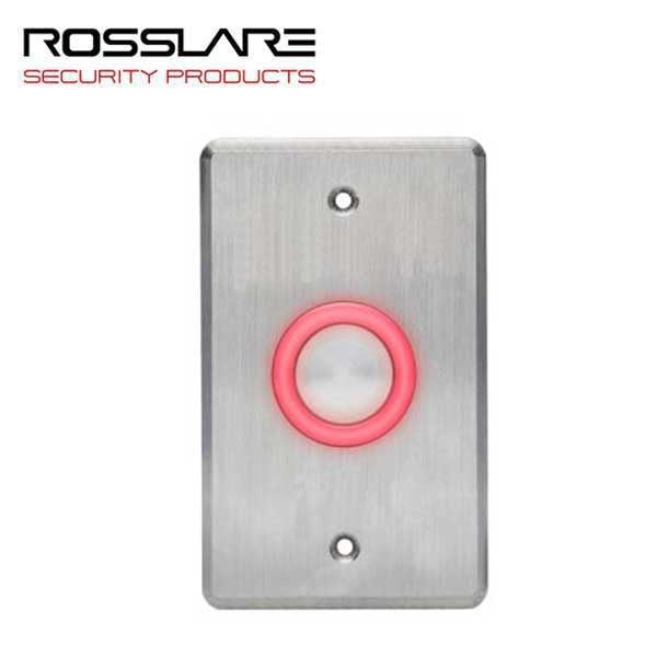 Rosslare - EX06OO - Request To Exit Button w/Toggle - No Print - Analog Piezo- 10-24 VDC