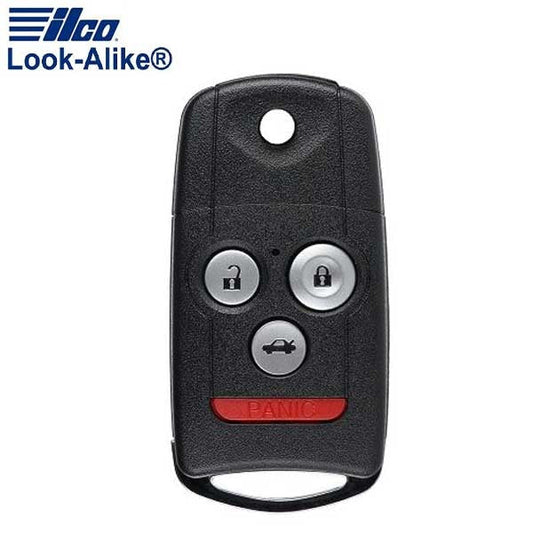 2007-2008 Acura TL / 4-Button Flip Key / PN: 35111-SEP-306 / OUCG8D-439H-A (AFTERMARKET)