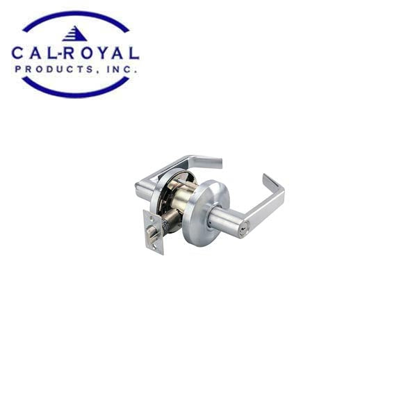 Cal-Royal - CSL00 - Cylindrical Leverset - Satin Chrome - Optional Function - Fire Rated - Grade 2