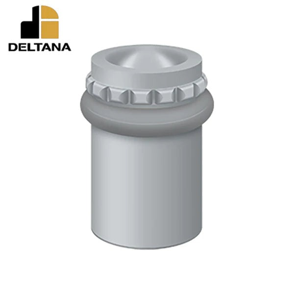 Deltana - Round Universal Floor Bumper Pattern Cap 2-1/8" - Solid Brass - Optional Finish
