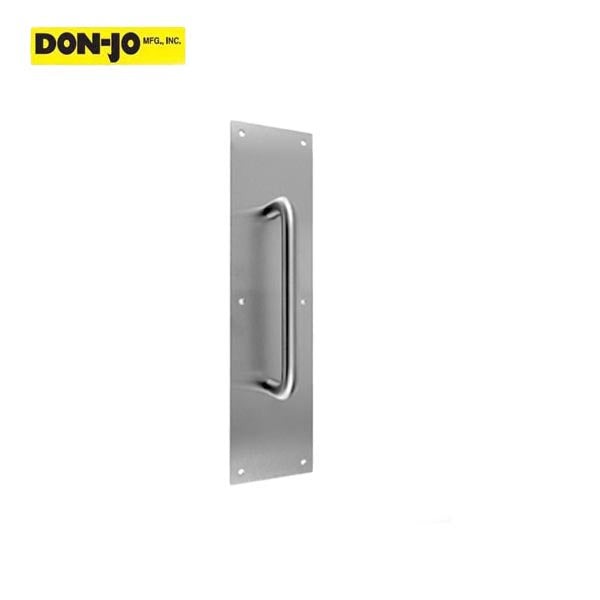 Don-Jo - 7116 - Pull Plate - 8" CTC - Optional Finish