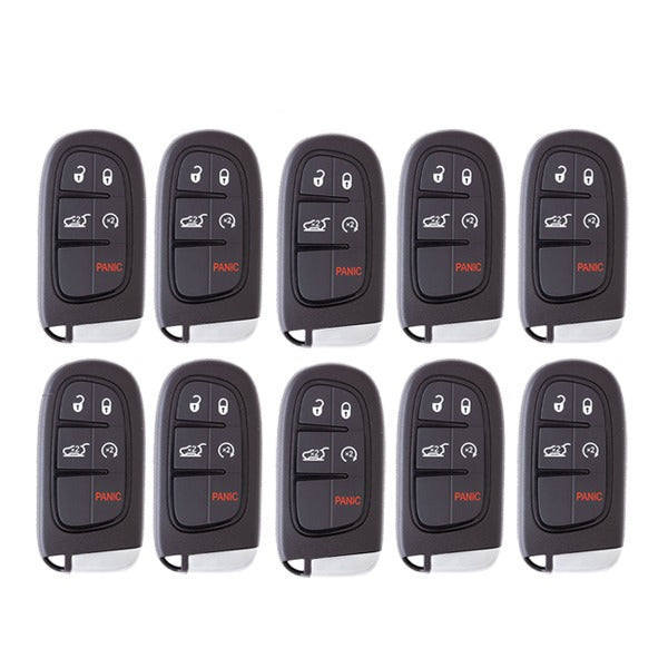 25 x 2014-2021 Jeep Cherokee / 5-Button Smart Key / GQ4-54T (AFTERMARKET) (Bundle of 25)