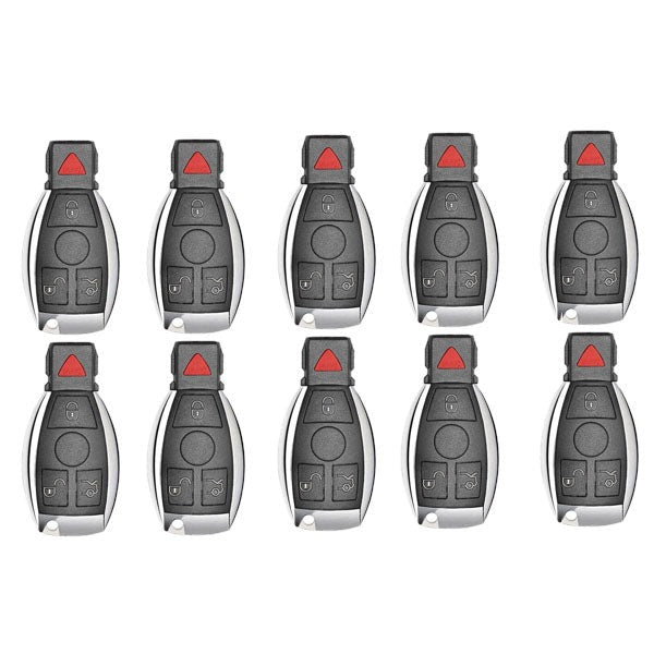 25 x 1997-2014 Mercedes Benz / 4-Button Fobik Key / IYZ-3312 / 315 MHz (Single Battery) (AFTERMARKET) (Bundle of 25)