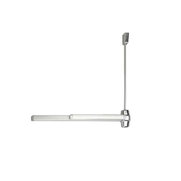 Von Duprin - 9927EO - Surface Mounted Vertical Rod Exit Device - Exit Only - Fire Rated - No Trim - Hex Key Dogging - Satin Chrome - Optional Rods - 3 Foot