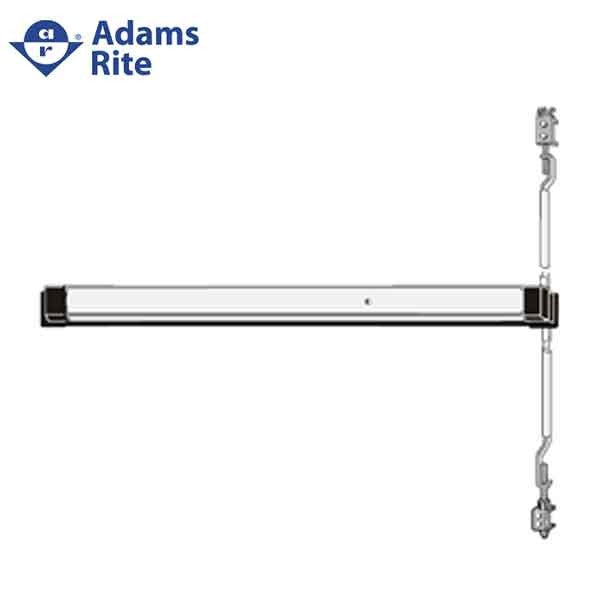 Adams Rite - 8611 - Narrow Stile - Concealed Vertical Rod Exit Device - 36" - Motorized Latch Retraction - Anodized Aluminum