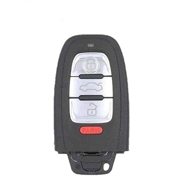 10 x 2008-2012 Audi / 4-Button Smart Key / PN: 8T0959754A / IYZFBSB802 (OEM Recase)