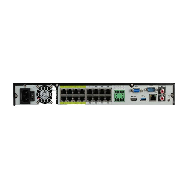 Dahua / 16 Channel / 12MP / NVR / 2 SATA / No HDD / DH-N52B3P
