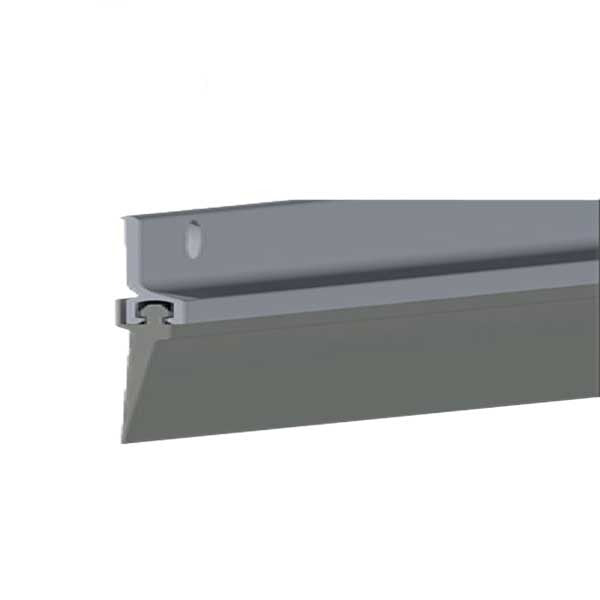 Cal-Royal - Door Bottom Sweeps - 7/8" x 1/4" - 3 FT - Aluminum - Vinyl Insert