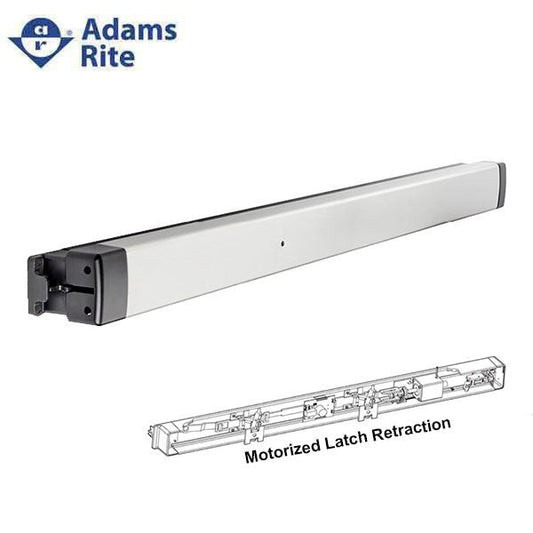 Adams Rite - 8801MLR - Narrow Stile - Rim Exit Device - 36"/48" - Anodized Aluminum - Motor Latch Retraction (MLR)