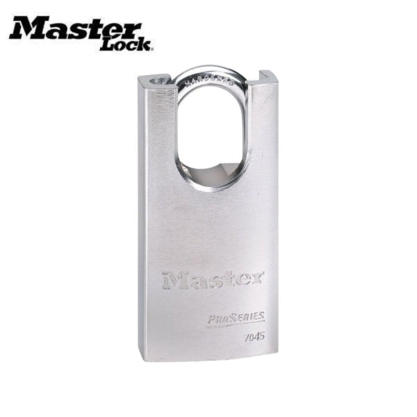 Master Lock - 7045KA - 1-3/4in (44mm) Wide ProSeries Shrouded Solid Steel Rekeyable Pin Tumbler Padlock