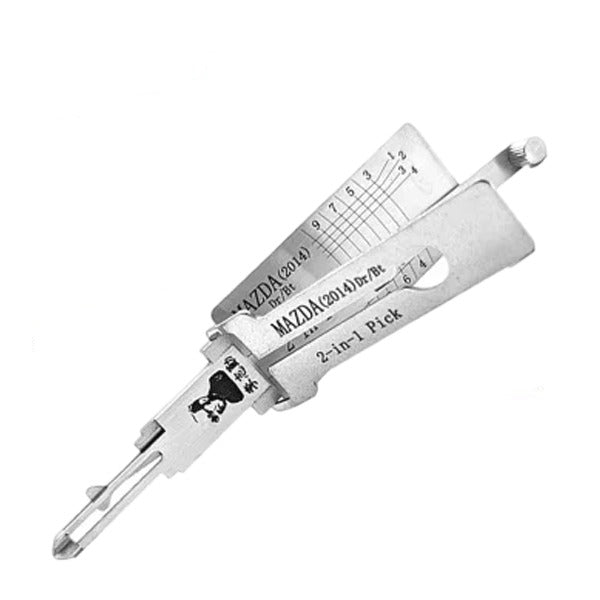 ORIGINAL LISHI - MAZ Mazda 2014+ / 2-In-1 Pick & Decoder / 10-Cut / Door / Trunk