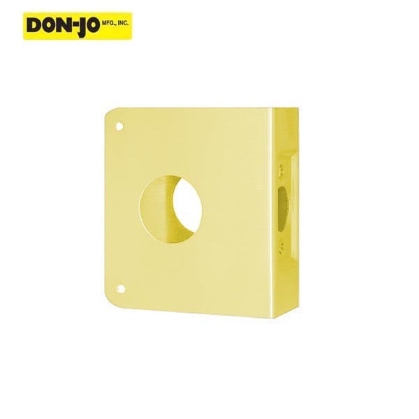 Don-Jo - 6 CW - Wrap Around - 4-1/2" Height - 2-3/8" Backset - Optional Finish