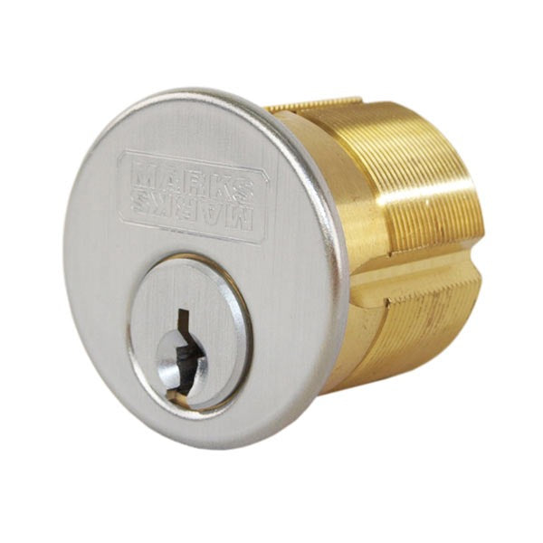 Marks USA - 2182-26D-1C - Mortise Cylinder - 1-1/8" - KD - 26D - Satin Chrome